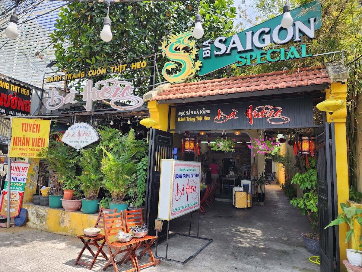 Bánh tráng thịt heo Bà Hường