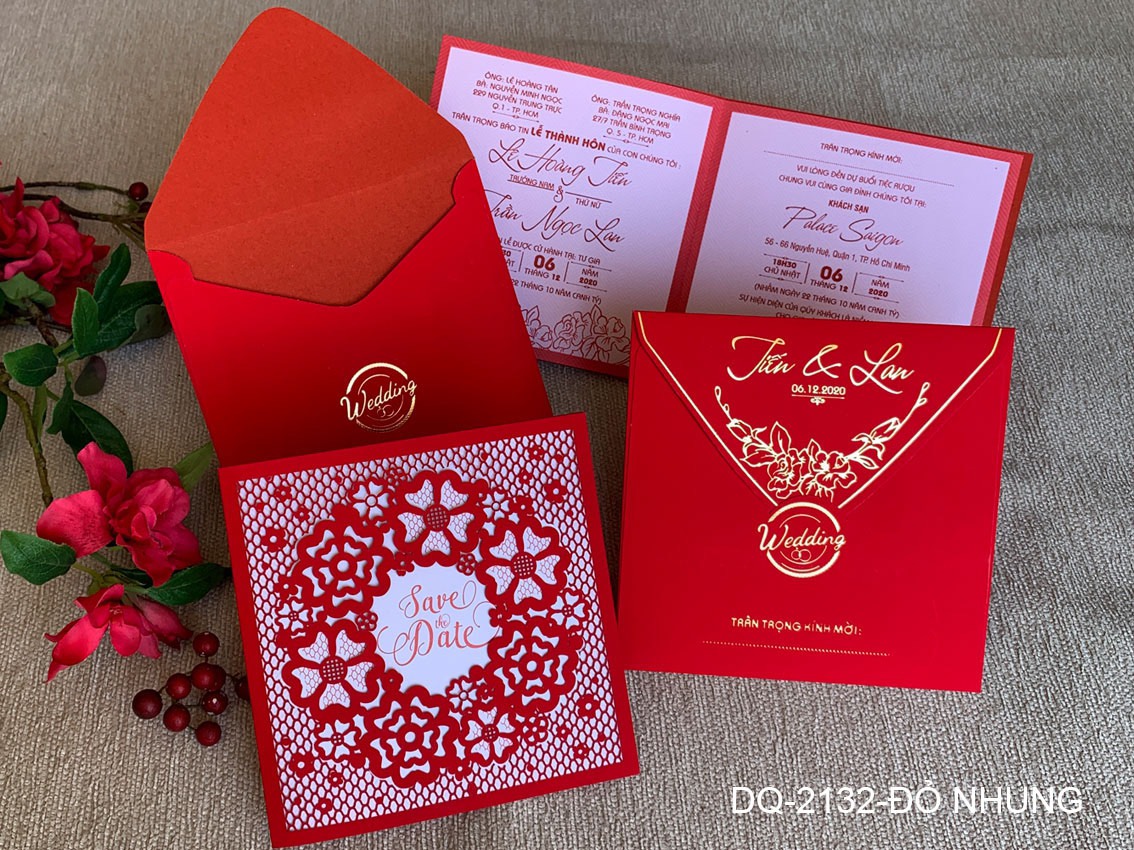 THIỆP CƯỚI D&A DĨ AN BÌNH DƯƠNG