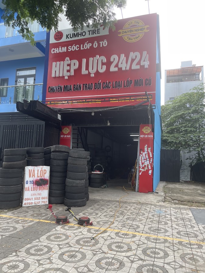 Vá Lốp Oto ( Hiệp Lực 24/24)