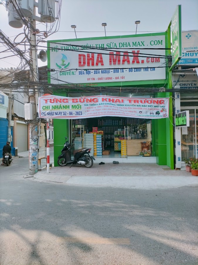 Hệ thống siêu thị sữa DHA MAX