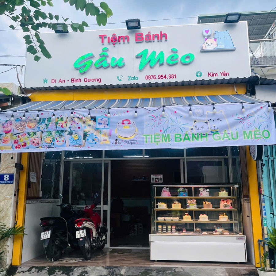 Tiệm Bánh Gấu Mèo