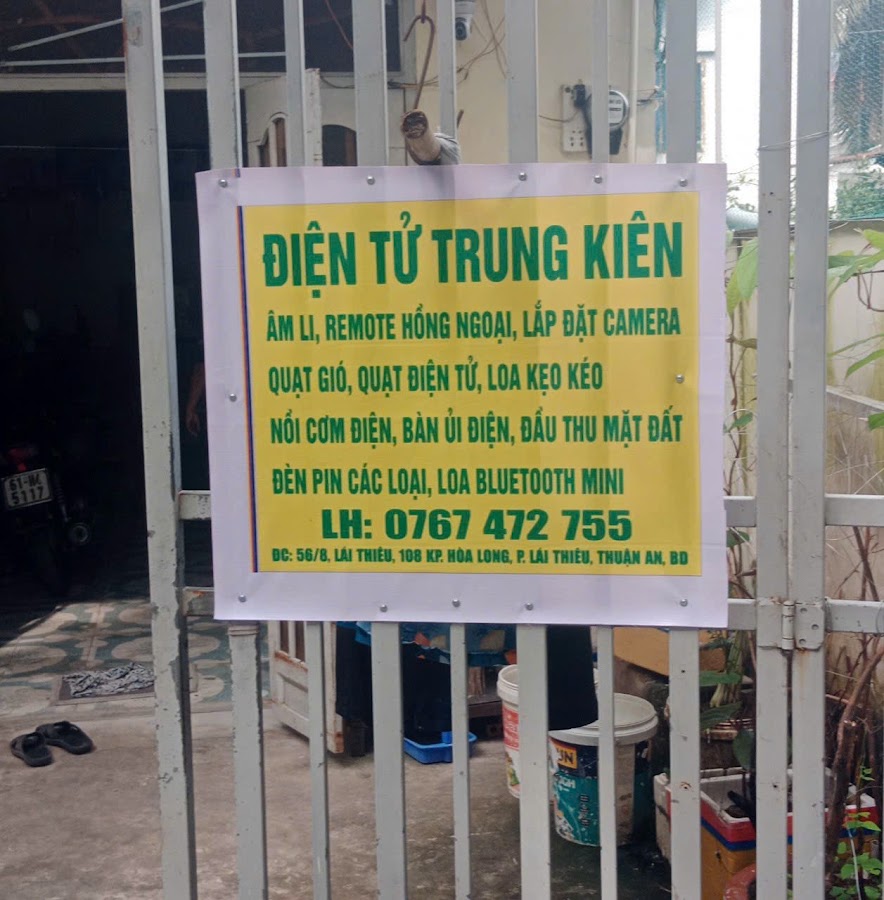 Tiệm sửa điện tử TRUNG KIÊN
