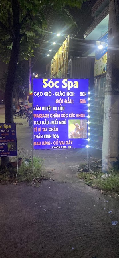 Massage body ( Sóc Spa)
