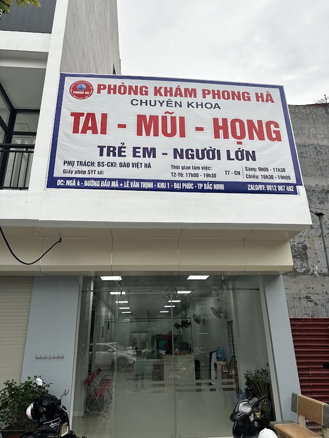 Phòng khám tai mũi họng Phong Hà