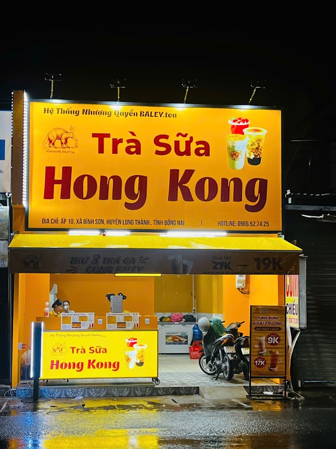 Trà sữa HongKong Baley - Bình Sơn