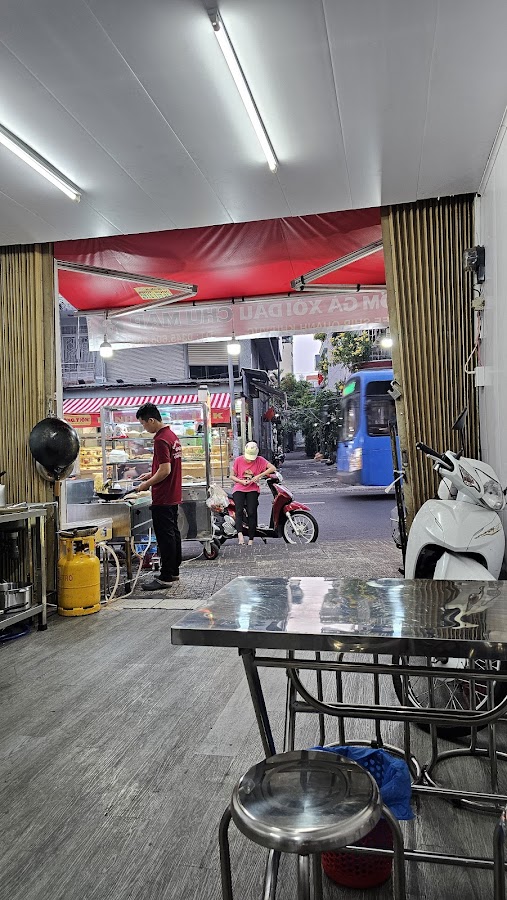 Cơm Gà Xối Dầu-ChúMập
