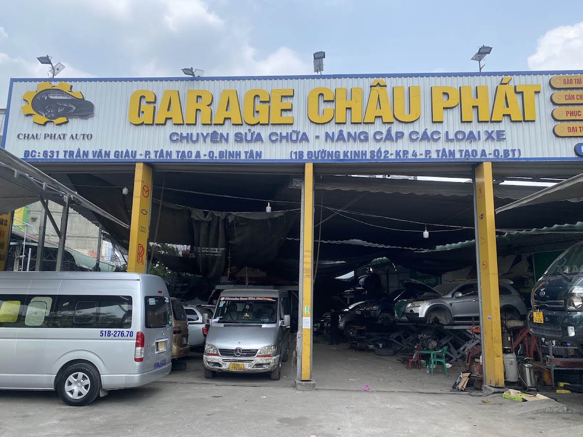 Garage châu phát
