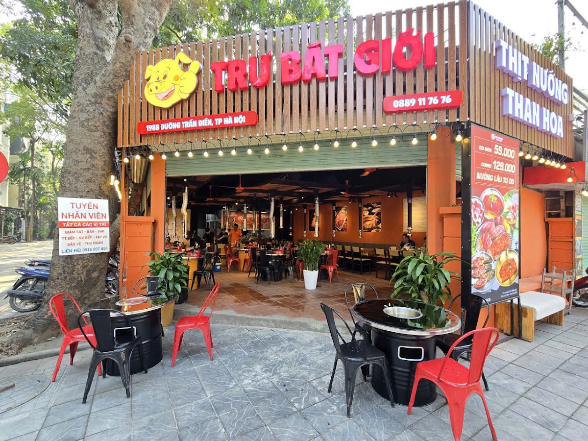 Trư Bát Giới - Thịt nướng than hoa - Lẩu thái Tomyum Cơ sở Trần Điền