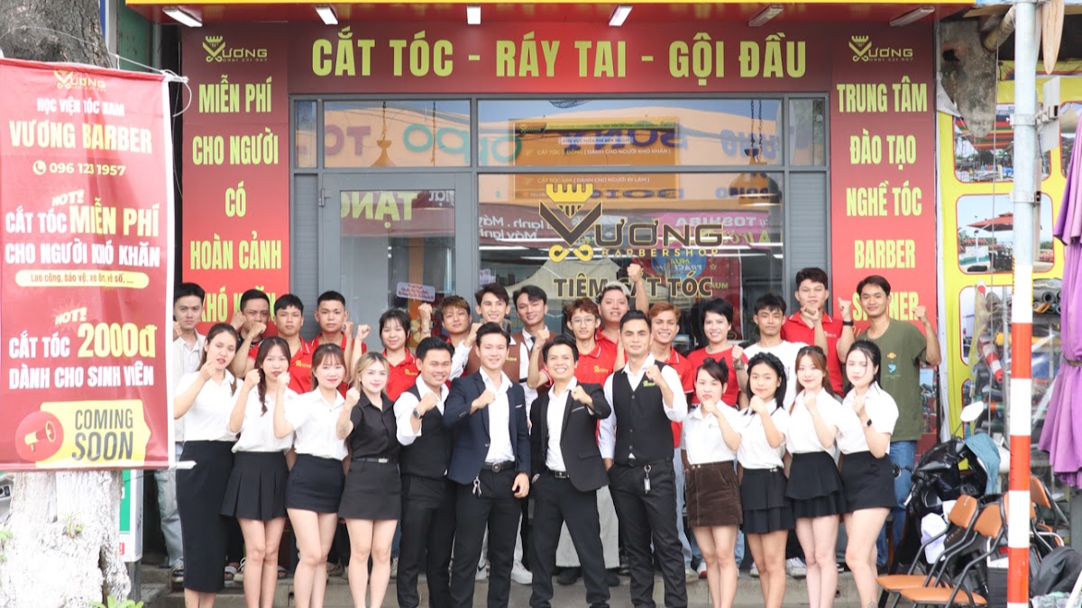 HỌC VIỆN TÓC NAM ĐÀ NẴNG - VƯƠNG BARBER ACADEMY - TRUNG TÂM ĐÀO TẠO STYLISH SKINER
