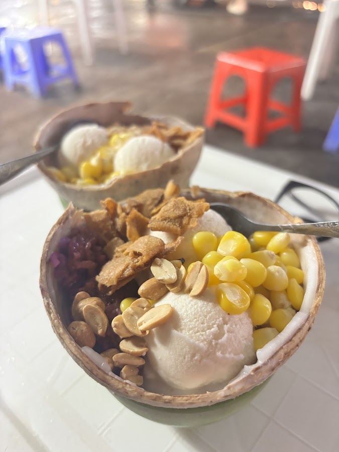 Kem xôi dừa Bangkok