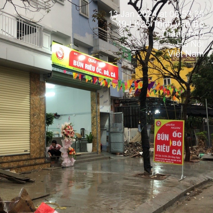 Bún riêu ốc bò cá