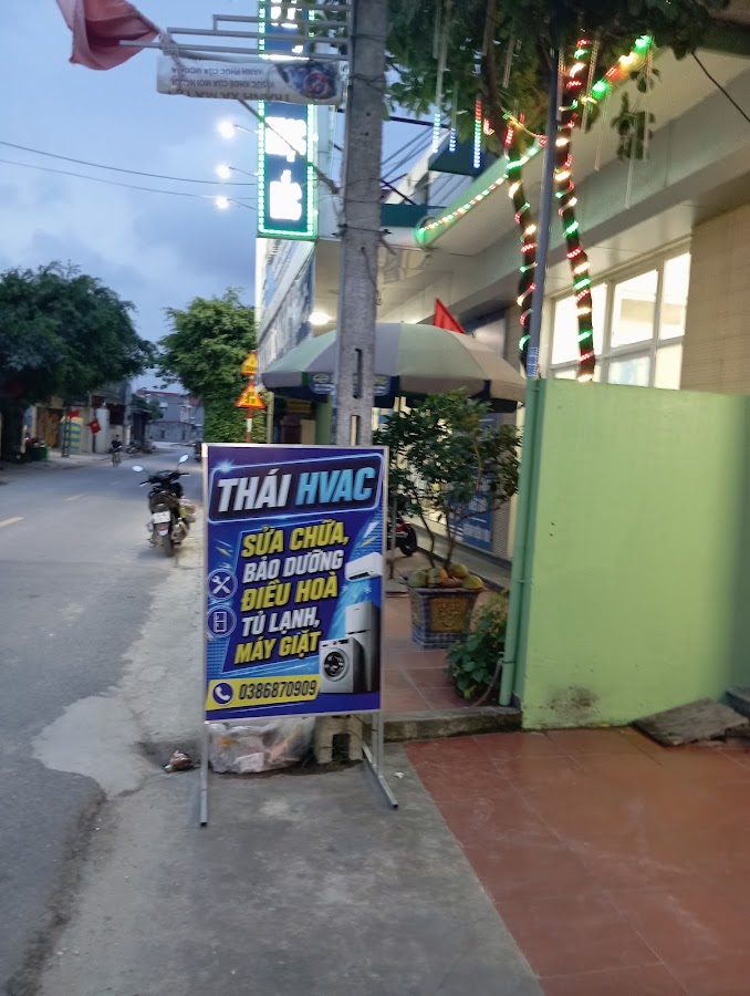 Thải HVAC Quán bảo dưỡng sửa chữa điều hoà, tủ lạnh, máy giặt