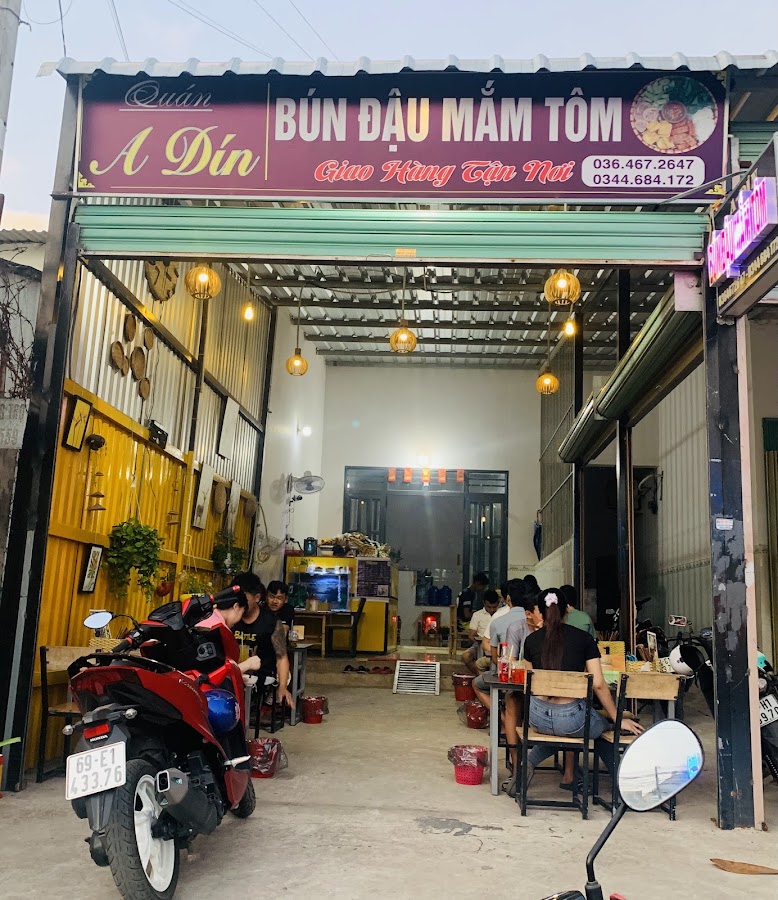Bún đậu mắm tôm A-Dín