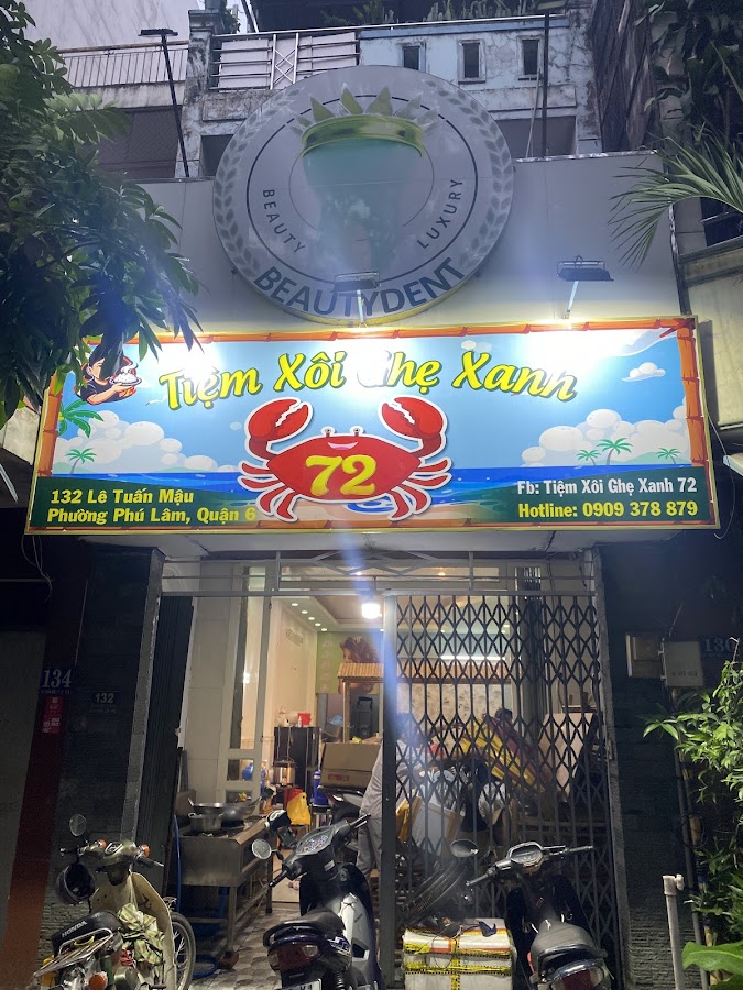 Tiệm Xôi Ghẹ Xanh 72