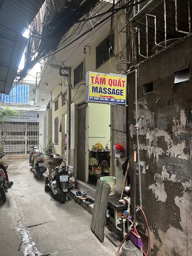 Tẩm quất massage cạo gió giác hơi