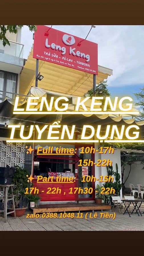 LENG KENG - Trà Sữa, Mỳ Cay , Tokbokki