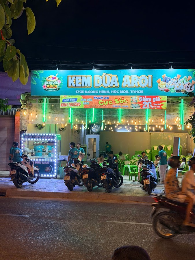 KEM DỪA AROI
