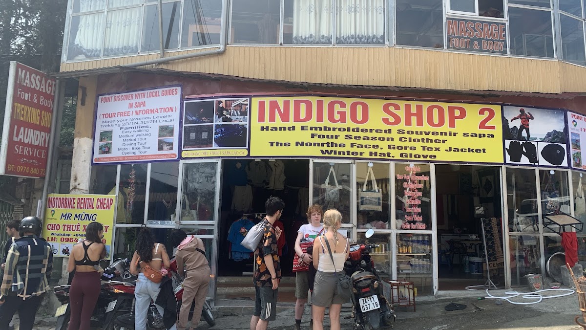 Motorbike Rental Best Price -Indigo Shop 2 & Trekking point discover with local guides Sapa