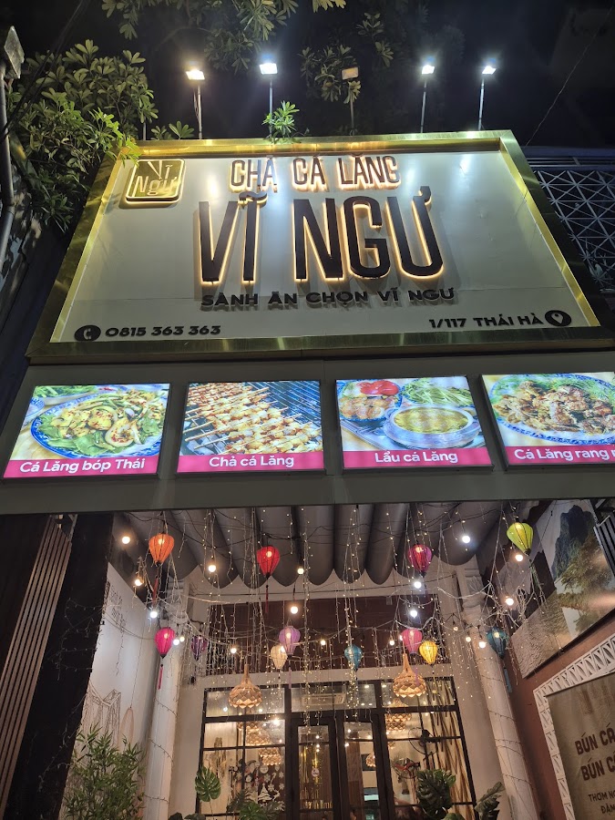 Chả cá lăng Vĩ Ngư