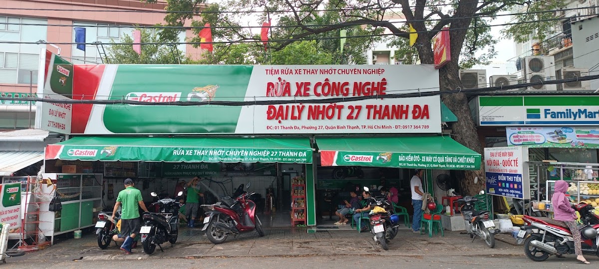 Tiệm Rửa xe Công nghệ - Đại lý nhớt 27 THANH ĐA