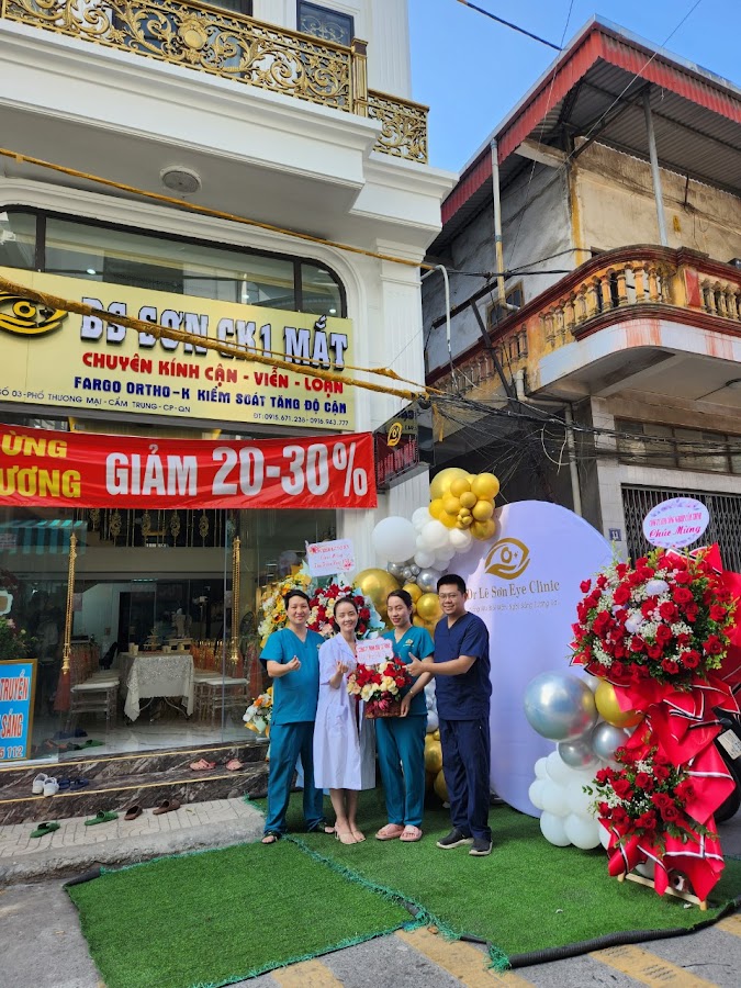 PHÒNG KHÁM MẮT- TRUNG TÂM KIỂM SOÁT CẬN THỊ DR LÊ SƠN