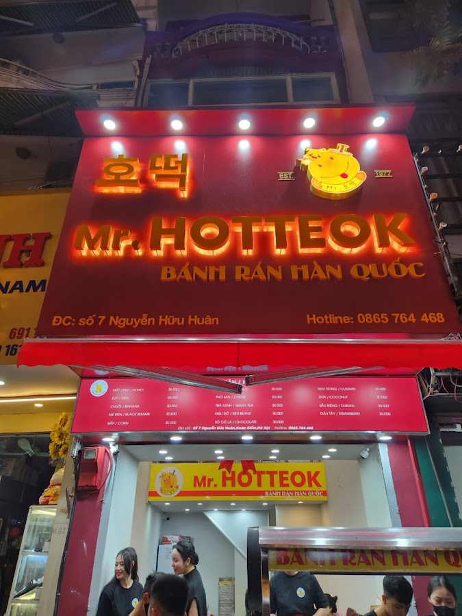 Mr.Hotteok (Bánh Rán Hàn Quốc )