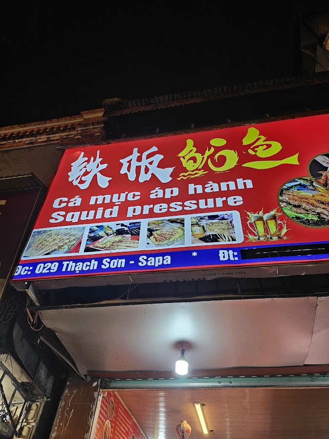Cá mưc áp hành (Squid Pressure)