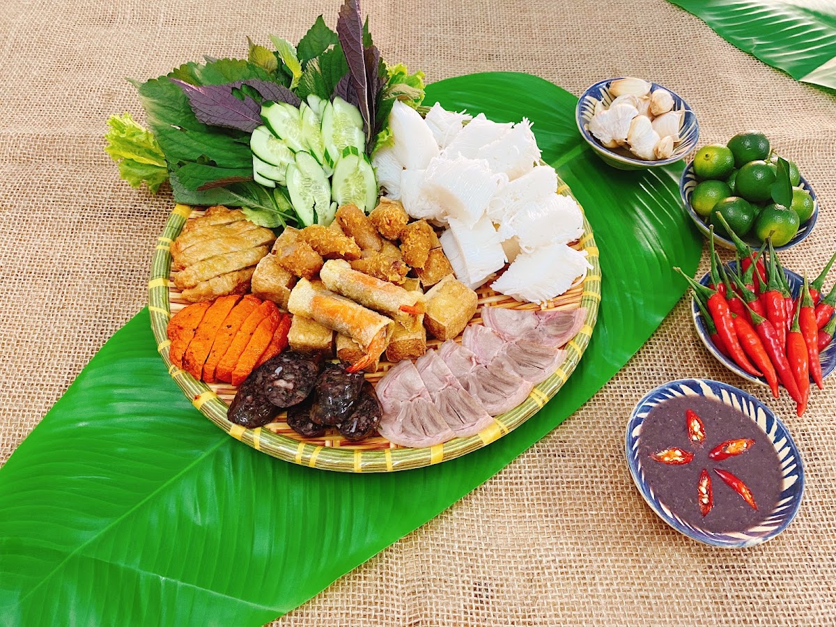 Bún đậu mắm tôm Nhà Đậu