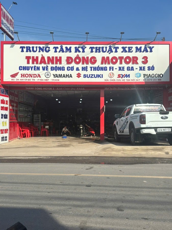 Trung tâm kỹ thuật xe máy Thành Đông Motor 3