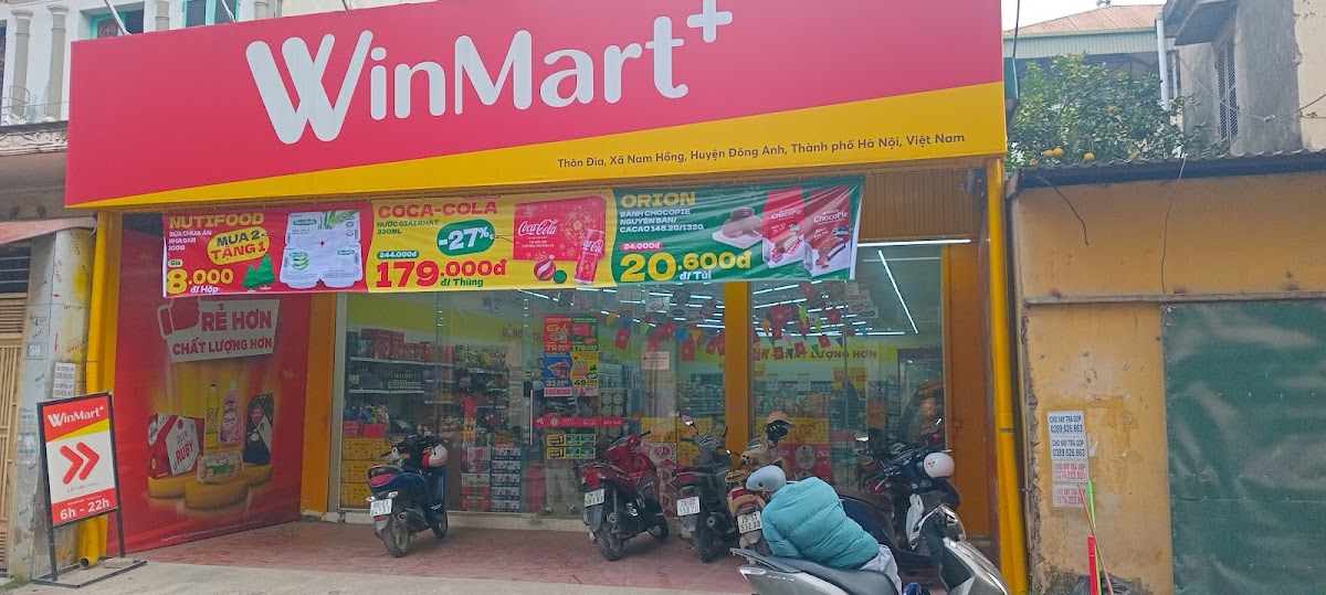 Cửa hàng WinMart+ Thôn Đìa, Xã Nam Hồng
