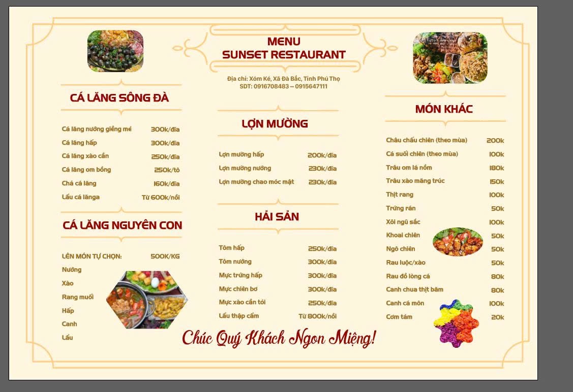 Sunset Restaurant & Coffee - Đà Bắc