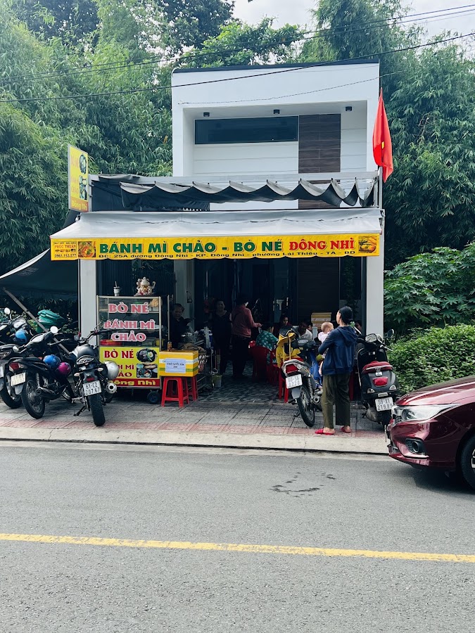 Bò né - Bánh mì chảo Đông Nhì