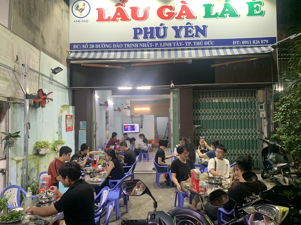 Lẩu gà lá é Phú Yên - Quán Anh Ngộ