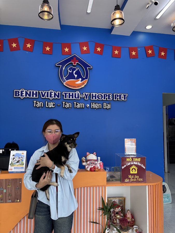 BỆNH VIỆN THÚ-Y HOPE PET CHI NHÁNH CẦN GIUỘC