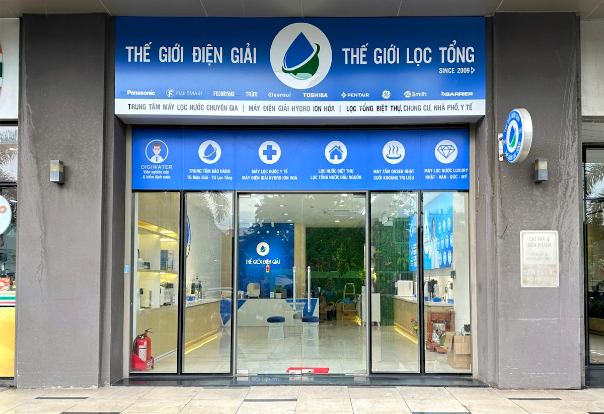 Máy lọc nước ion kiềm Nhật Bản Thế Giới Điện Giải Hoà Bình