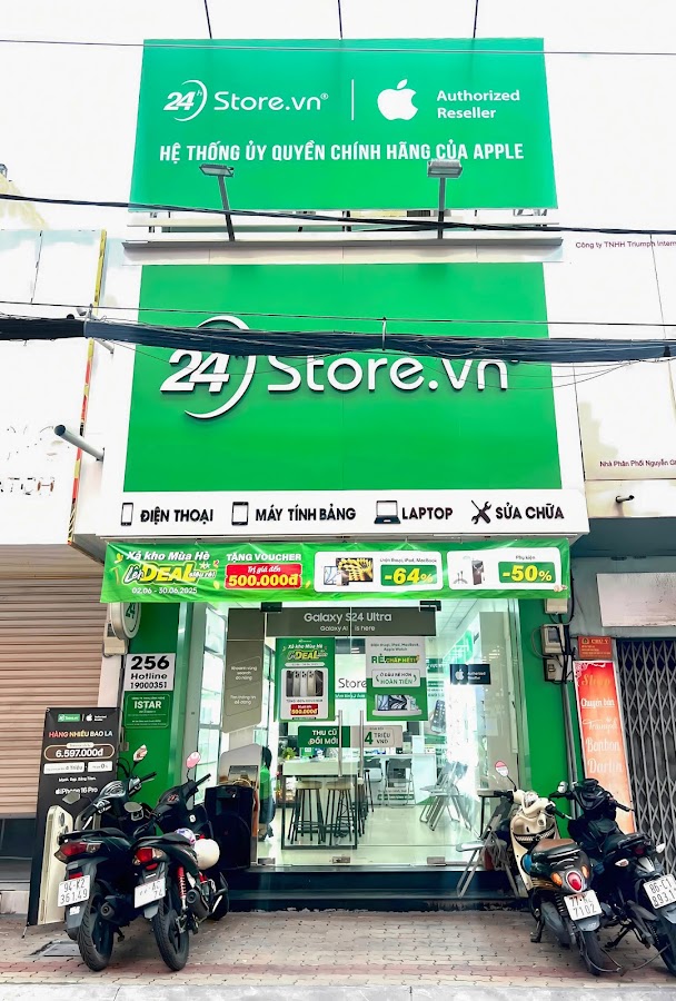 24hStore - Hệ thống ủy quyền Apple và Samsung Việt Nam
