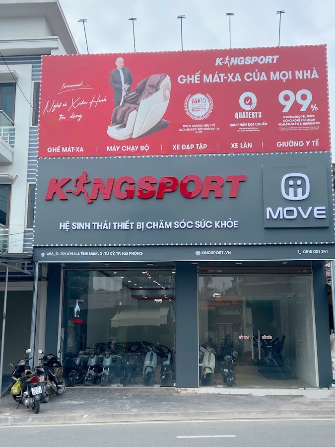 Ghế Massage, Máy Chạy Bộ KingSport Tứ Kỳ - Hải Dương
