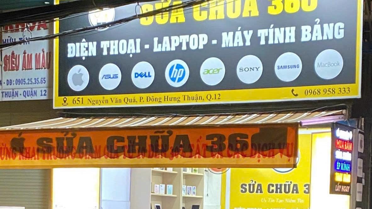 Sửa chữa điện thoai laptop 360