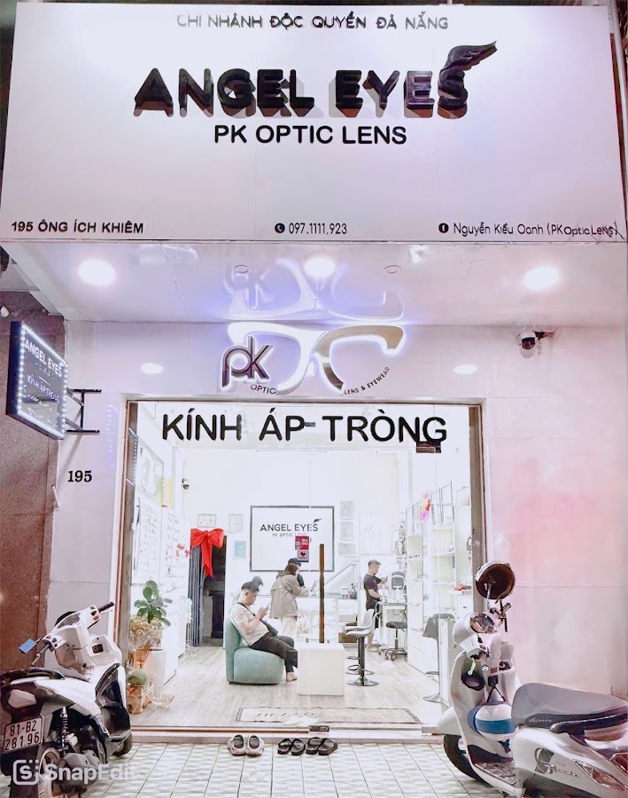 Kính Áp Tròng Đà Nẵng Lens Mắt Angel Eyes Chuyên Lens Cận Tốt Nhất