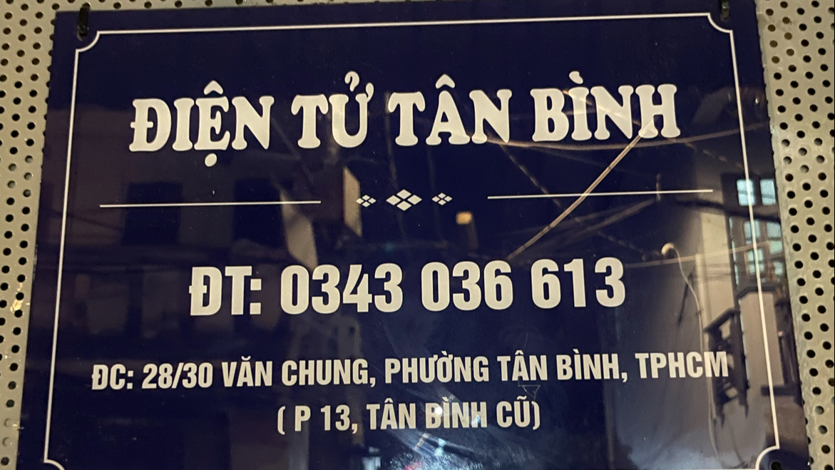 Sửa chữa điện tử Tân Bình