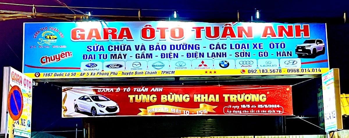 GARA Ô TÔ TUẤN ANH