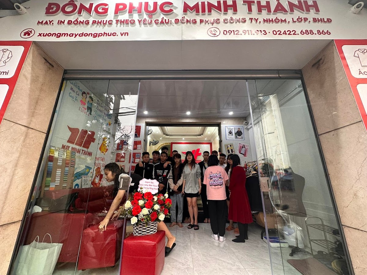 XƯỞNG MAY ĐỒNG PHỤC MINH THÀNH