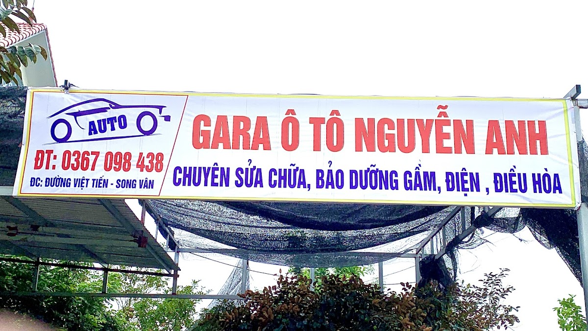 Gara oto NGUYỄN ANH - Trung tâm bảo dưỡng rửa xe thay dầu - sửa chữa gầm - điện - điều hoà