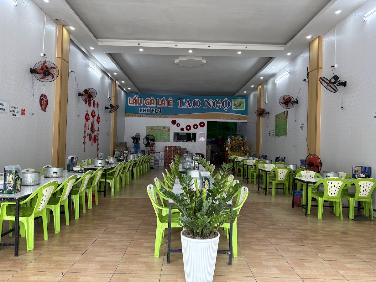 Lẩu gà lá é Tao Ngộ Phú Yên