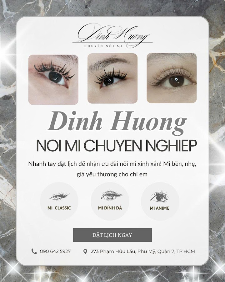 Nối Mi Đinh Hương | Nối Mi Quận 7 | Nối Mi Nhà Bè