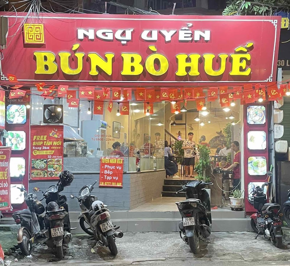BÚN BÒ HUẾ NGỰ UYỂN - 32 LINH NAM