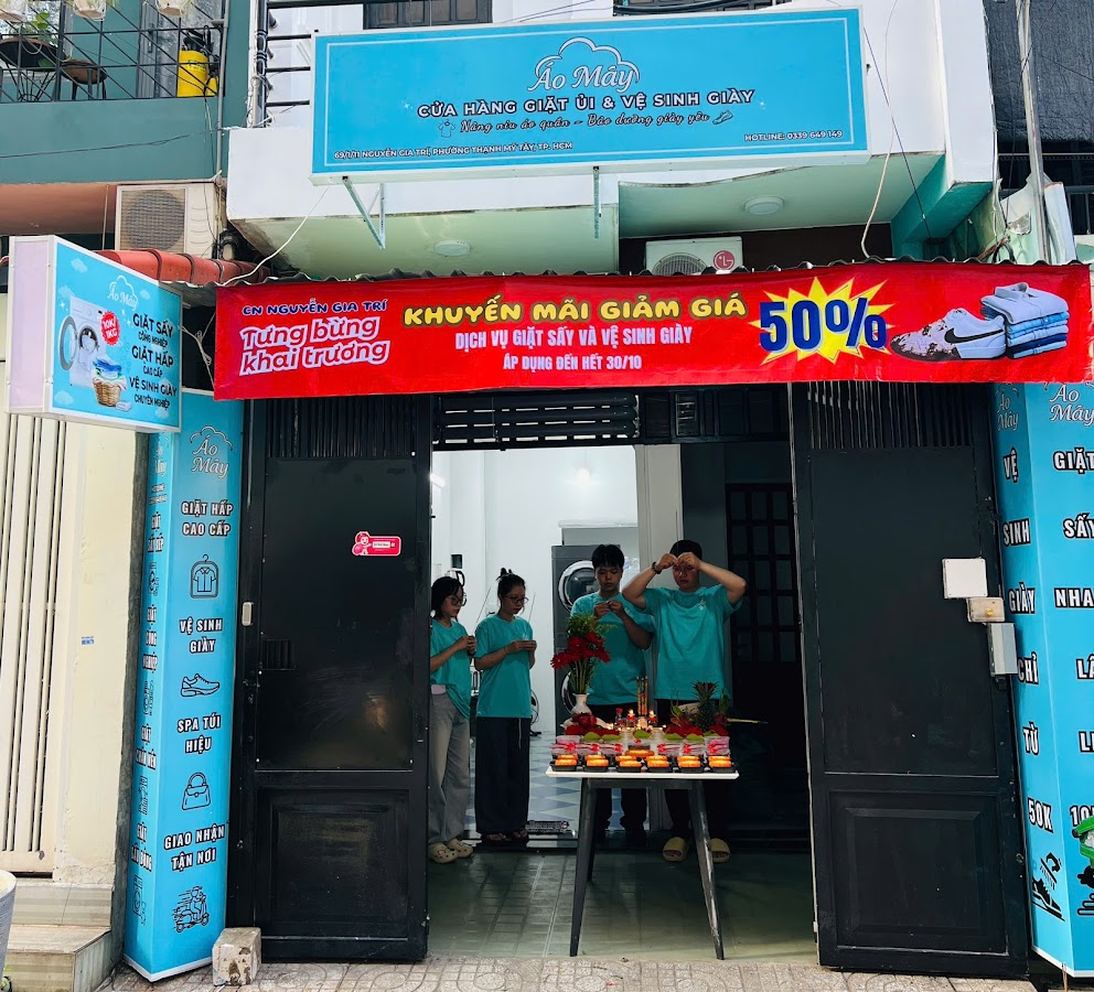 Áo Mây Nguyễn Gia Trí - Giặt Sấy, Giặt Hấp, Vệ Sinh Giày