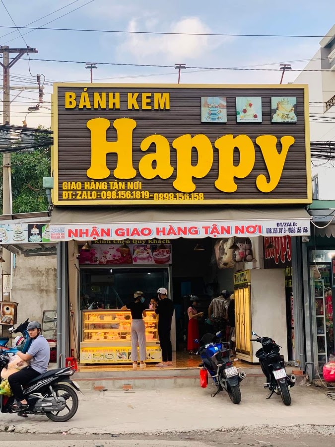 Bánh kem Happy - Khánh Bình