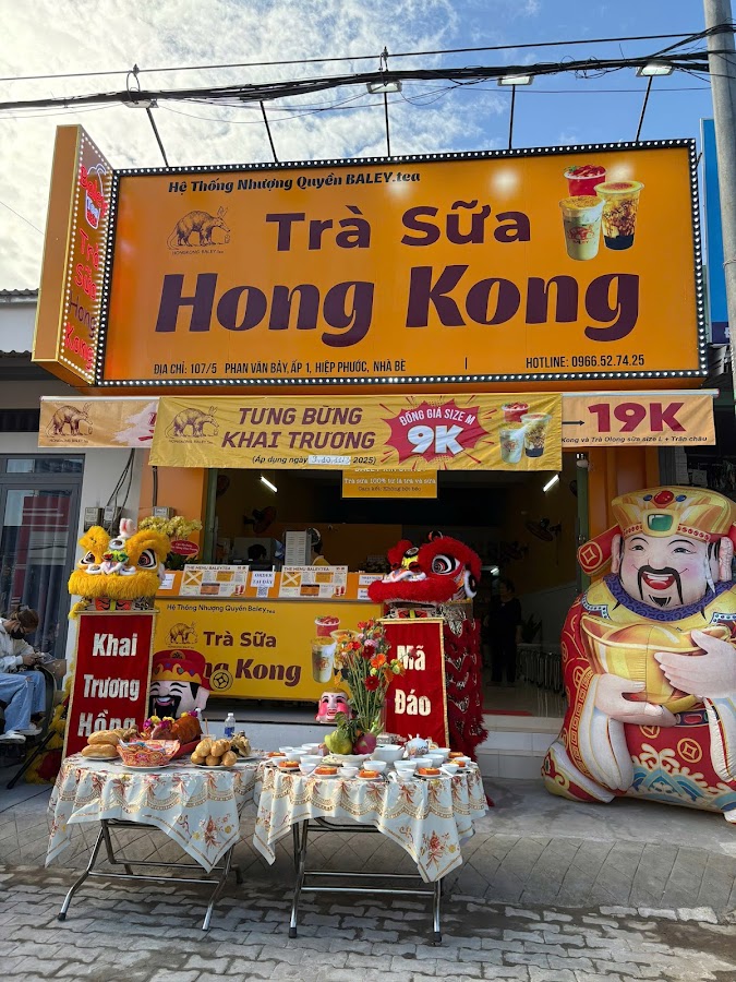TRÀ SỮA HONGKONG BALEY - PHAN VĂN BẢY