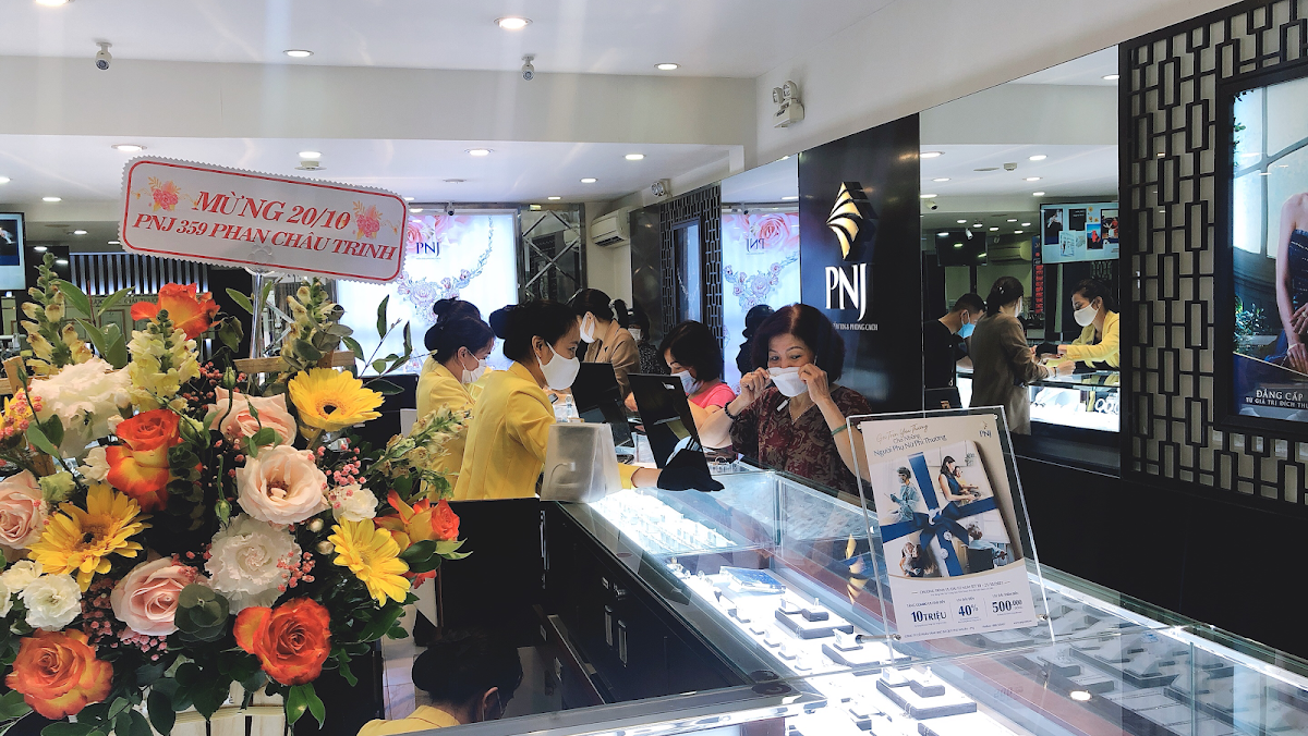 Cửa Hàng Trang Sức PNJ 359 Phan Châu Trinh Đà Nẵng